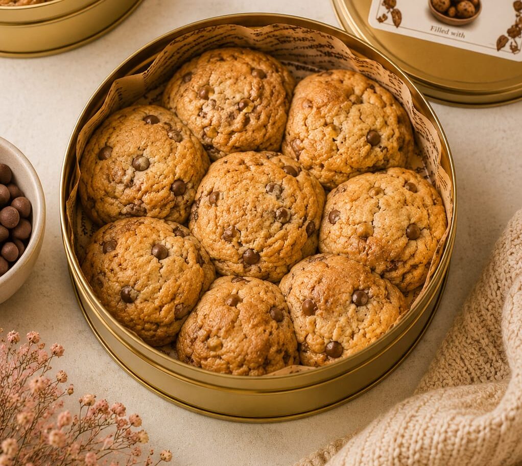cookie tin cookie tin