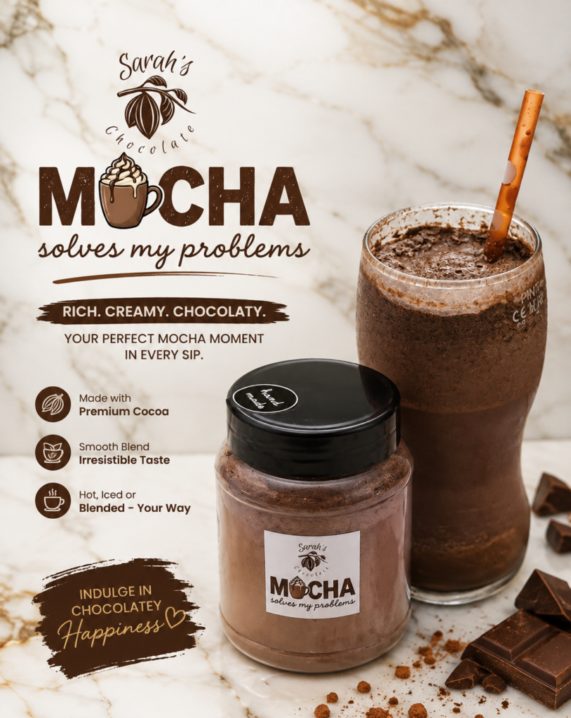 mocha by sarahs chocolate